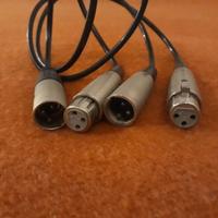 Cavi XLR (2) + RCA (7)