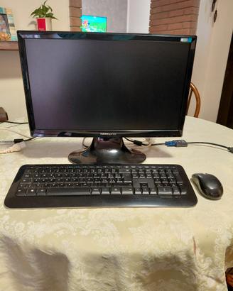 schermo piu tastiera per pc