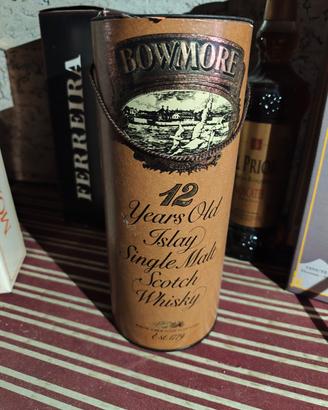 whisky bowmore 12 con astuccio
