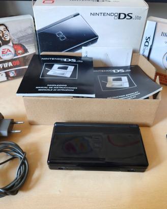 Nintendo DS Lite Nero boxed + 3 giochi