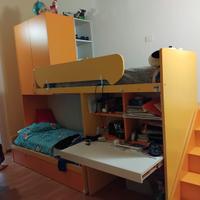 Cemerettacon letti a castello a ponte