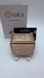 Orecchini 2 in 1 con Perla vera d’acqua