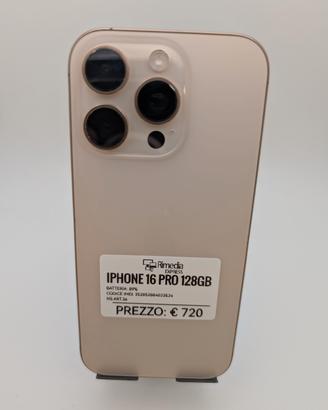 iPhone 16 Pro 128GB desert usato garanzia