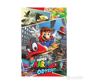 Poster Super Mario Odyssey Collage 61x91.5cm su ca