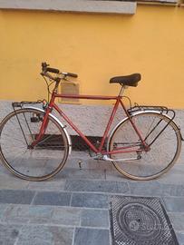 bicicletta Bianchi rossa anni 80 revisionata