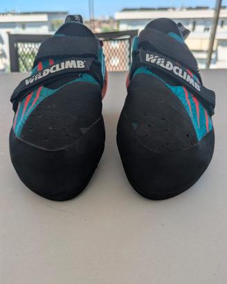 Scarpe d'arrampicata Wild Climb Pegaso n. 40 nuove