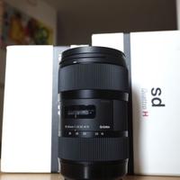 Sigma 18-35mm F1.8 DC Art attacco Sigma SA