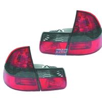 FANALI BMW E46 TOURING 98-05 ROSSO AFFUMICATO