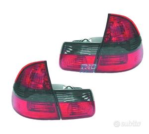 FANALI BMW E46 TOURING 98-05 ROSSO AFFUMICATO