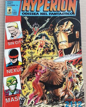 HYPERION - ANNO PRIMO N. 1 DEL NOVEMBRE 1992