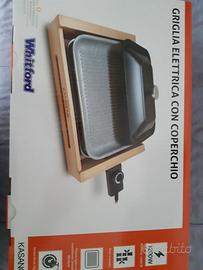 grglia elettrica con coperchio