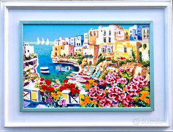 Faccincani  A. Luce e sole sul golfo di Polignano