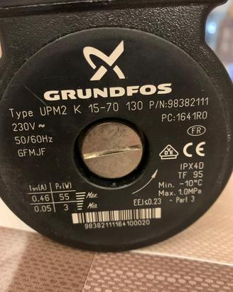 Pompa Grundfos per caldaia (nuova)