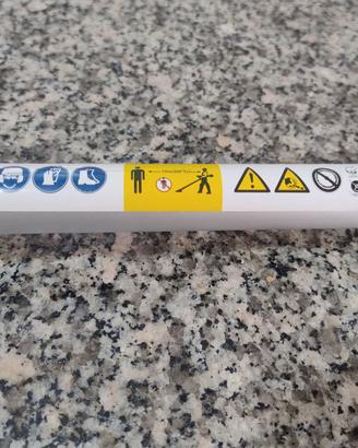 Asta per decespugliatore Vigor a zaino, nuova.
