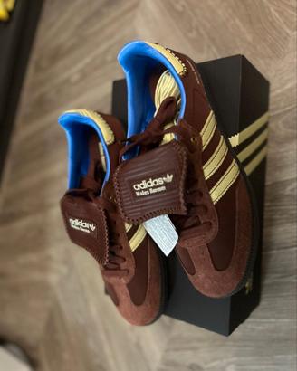 Adidas Samba Nylon Fox Brown Wales Bonner