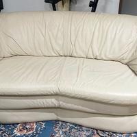 Divano di design in vera pelle pregiata