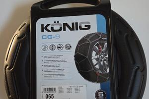 Catene Neve König CG9. 9mm. NUOVE ANCORA SIGILLATE