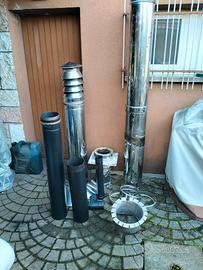 canna fumaria esterna acciaio m.3+ cappella antive