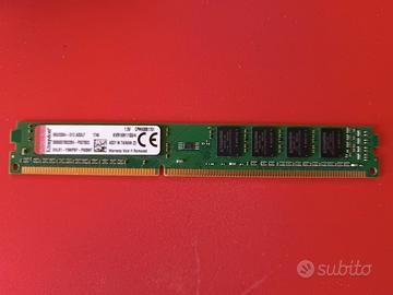 Memoria RAM 4gb DDR3 - Low Profile