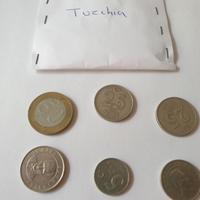 6 monete turche