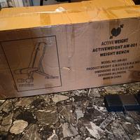 Panca homegym pieghevole e regolabile fino a 90° 