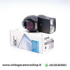 SUNPAK Flash POWER ZOOM 40X for Canon