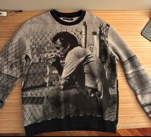Felpa Dolce & Gabbana James Dean con borchie