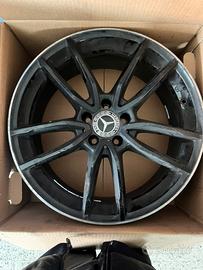 Cerchio in lega mercedes 19   nero