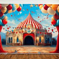 Fondale per shooting fotografico carnevale bambini