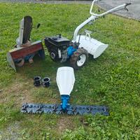 Motocoltivatore Falciatrice con accessori 