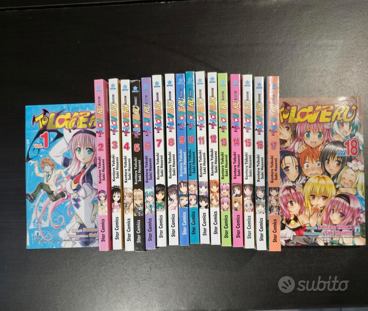 To Love Ru, serie completa, Volumi dal 1 al 18 - Collezionismo In ...