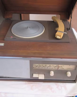 CGE RADIO GIRADISCHI RONDINE RF342 BONETTO VINTAGE