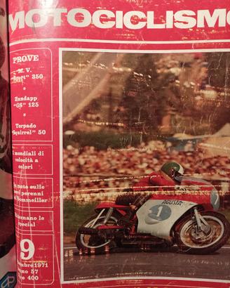 Rivista MOTOCICLISMO numero 9 del 1971