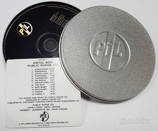 P.I.L. Metal Box cofanetto 3 cd originali replica