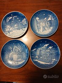 n. 4 piatti natalizi Copenaghen 