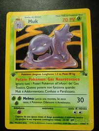 Muk 13/62 ITA – Fossil Holo 1ª Edizione – Pokémon