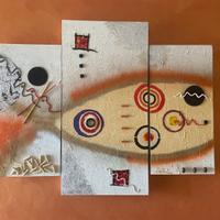 QUADRO MODERNO ASTRATTO  MATERICO