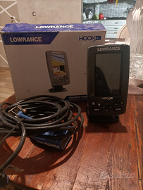 Ecogps lowrance hook4 pollici