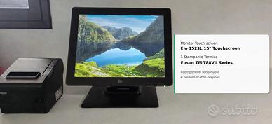 Bundle POS Nuovo - Monitor Touch Elo 1523L 15'' PC
