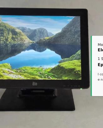 Bundle POS Nuovo - Monitor Touch Elo 1523L 15'' PC