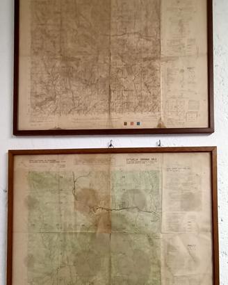 mappe militari IGM - seconda guerra mondiale