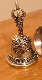 2 Campanelle Tibetana (Ghanta) in Ottone - 3x5 cm