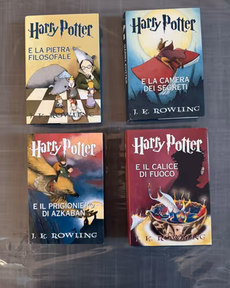 Harry Potter 1-4 Mondolibri Salani Cartonato