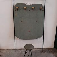 appendi abiti con sgabello anni 50/60