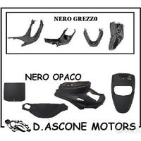Kit carene boostre fino al 2003 Nero Opaco 8 pezzi