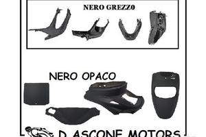 Kit carene boostre fino al 2003 Nero Opaco 8 pezzi