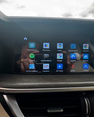 Car tablet stelvio