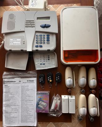 Centrale allarme VISONIC wirelles no fili