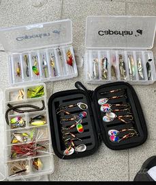 Oggettistica per pesca alla trota