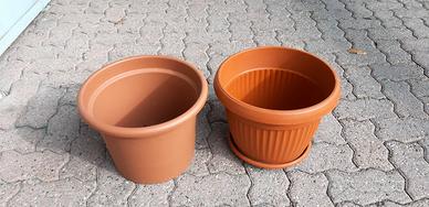 vasi in plastica x fiori 